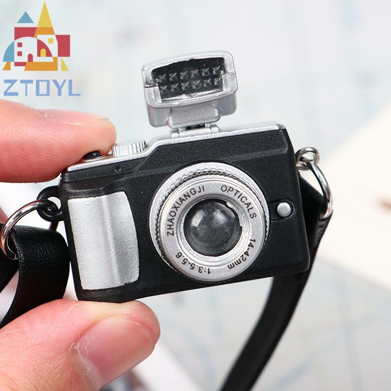Hot البيع 1 قطعة دمية اللعب كاميرا صغيرة محاكاة كاميرات للدمى منزل الديكور