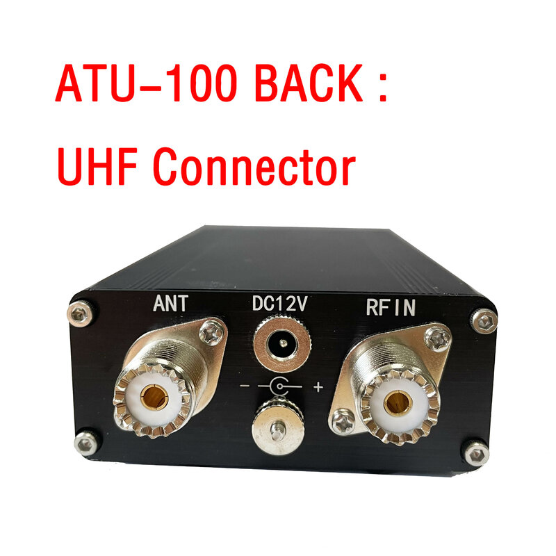 ATU-100 Atu100 Machine 1.8-50Mhz Atu100mini Automatische Antenne Tuner Door N7dc 7X7 3.2Firmware Geprogrammeerd Oled