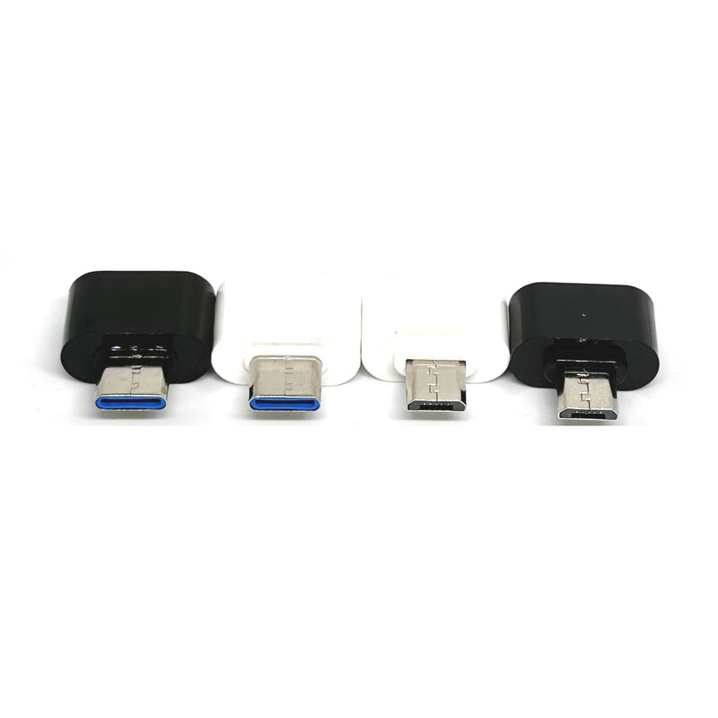 Adaptador USB Universal tipo C Mini OTG, convertidor Micro USB a USB para teléfonos Android, tableta tipo C, conector micro-usb a USB2.0