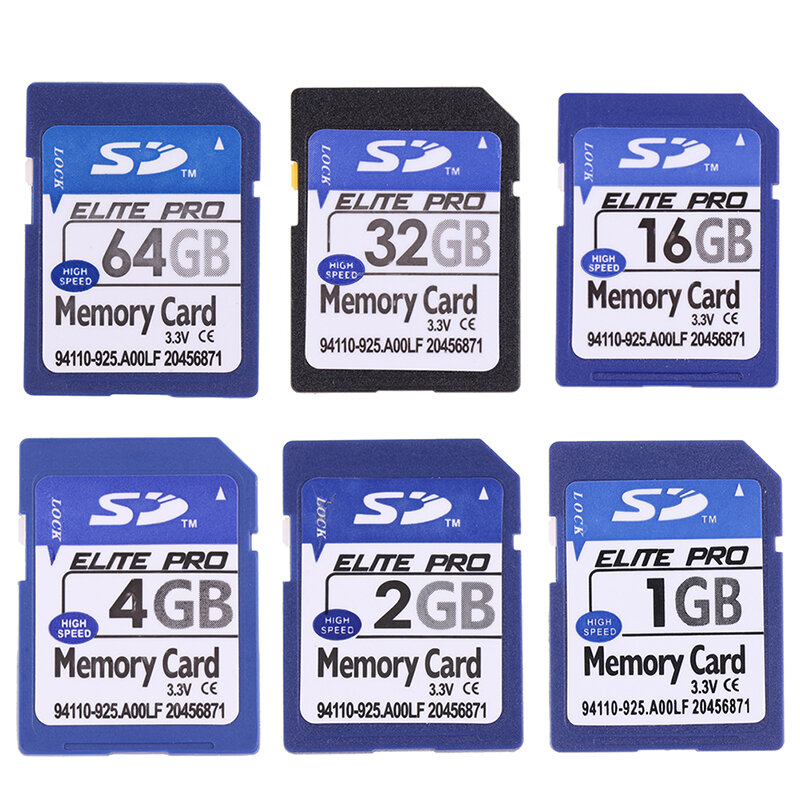 Sd Kaart 1Gb 2Gb 4Gb 8Gb 16Gb 32Gb 64Gb Beveiligde Digitale Flash Geheugenkaart