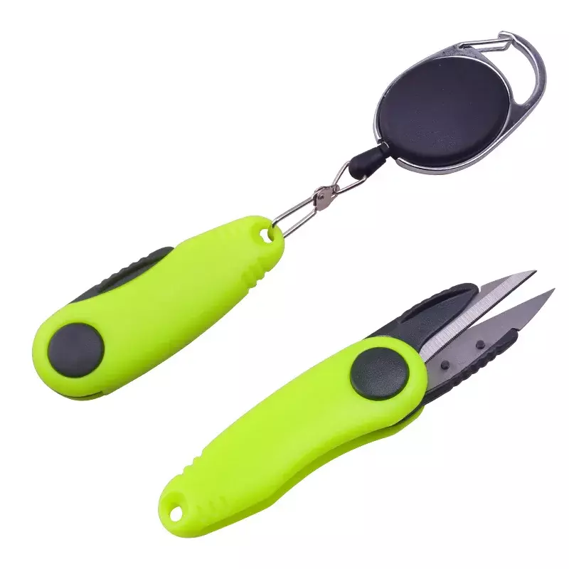 Fishing Quick Knot Tool Kit Shrimp-Shaped Stainless Steel Fish Use Scissors Accessories Fishing Line Cutter Clipper Nipper
