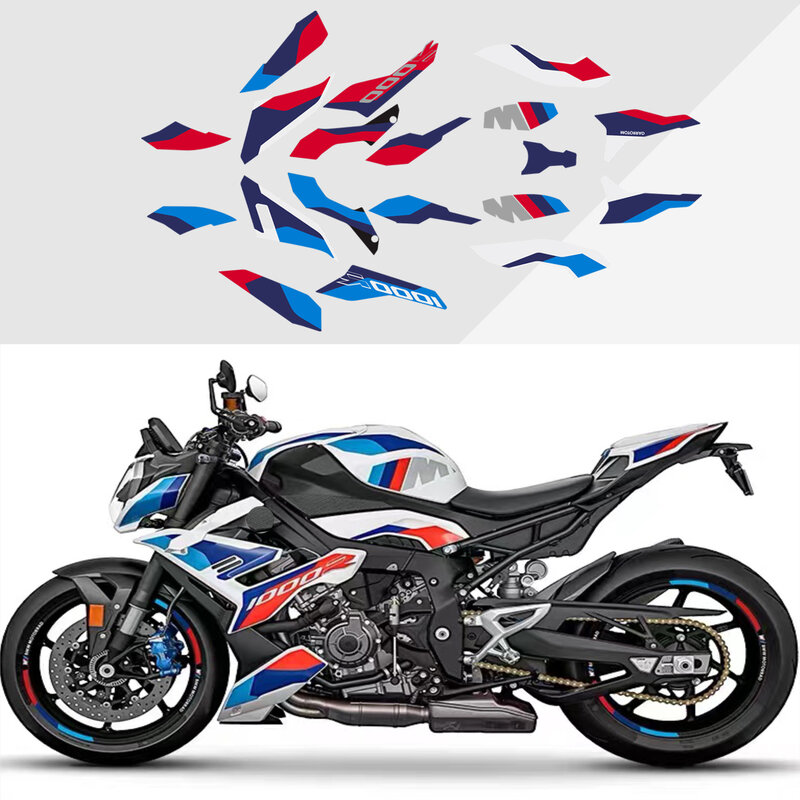 Naklejka motocyklowa Wodoodporna naklejka dekoracyjna S1000R Akcesoria do BMW S1000 R M1000R 2021 2022 2023 M 1000 R S 1000 R