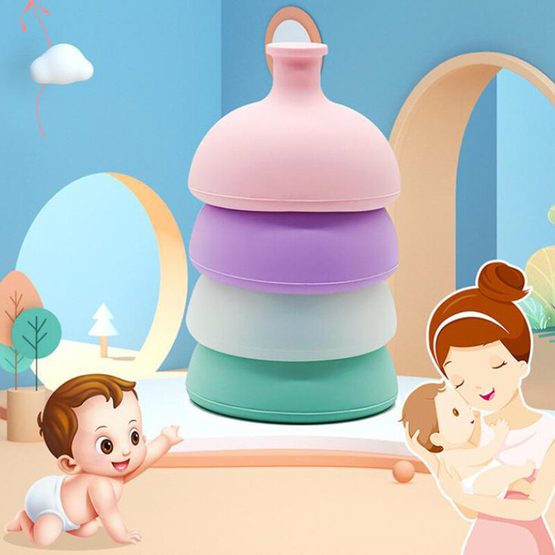 Copa de esputo para bebé, ventosa de pecho de Palma de silicona para el hogar, ayuda a romper la mucosidad