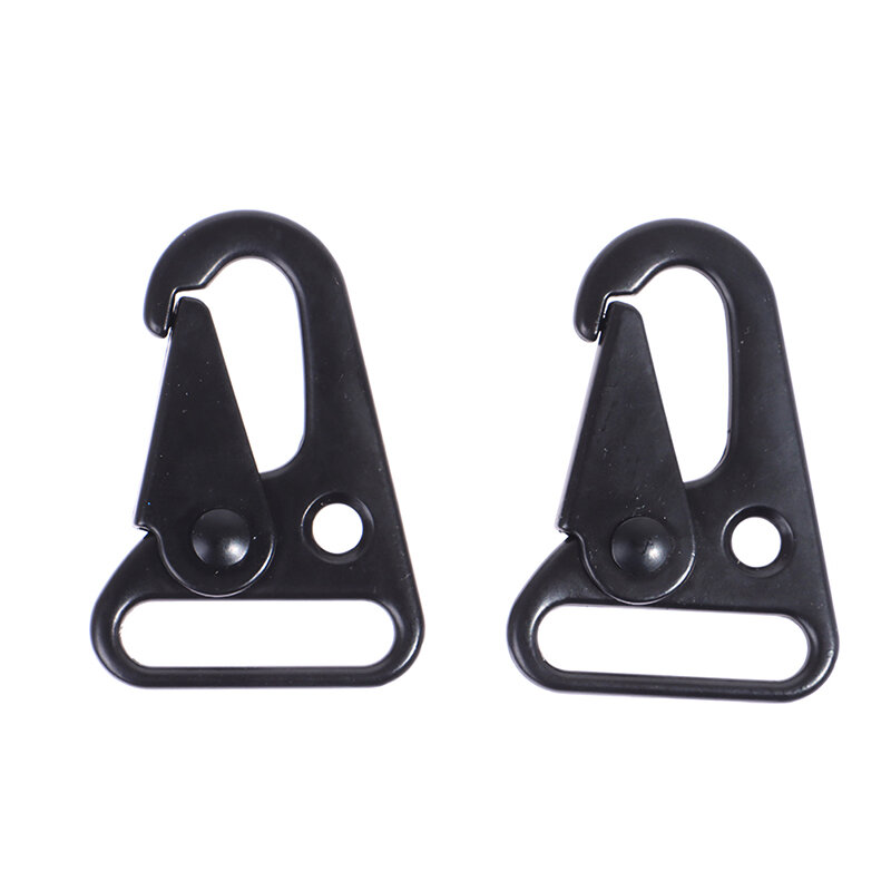 2pcs Eagle Mouth Replacement Hook Belt Carabiner Strap Buckle Outdoor Hanging Carabiner Clips Climbing Aluminum Alloy Tool