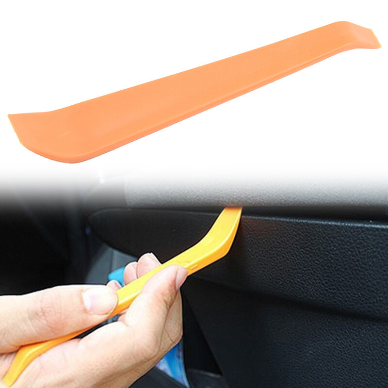 Car Door Crowbar remoção mão ferramenta, ferramenta de instalação automotiva, instalador da porta do carro, carro laranja, novo