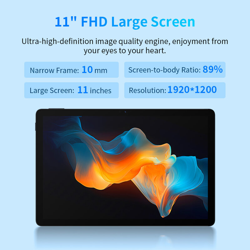 FreeYond A5 Tablet 11 "FHD 8GB RAM 256GB ROM mendukung wideline L1 8000mAh empat speaker 4G 13MP + 5MP Adroid 13