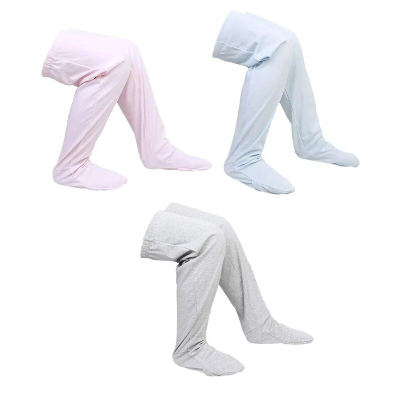 Носки для сна эластичные всесезонные легкие накладки на ножки для кондиционированных комнат для женщин мужчин пожилых пап матерей квартир