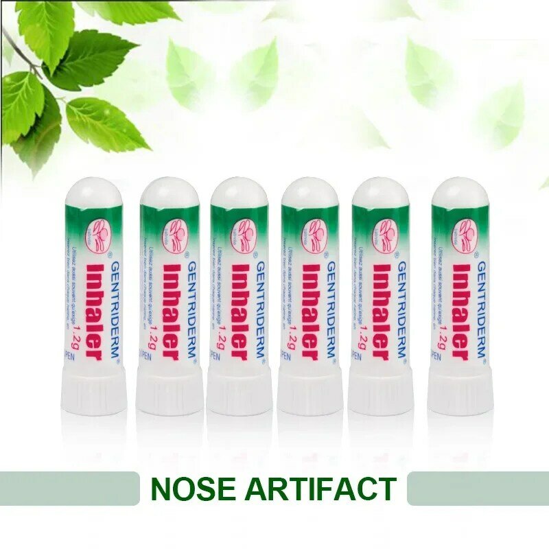 15Pcs/Set Original Thailand Nasal Inhaler Mint Refresh Balm Treat Sinusitis Rhinitis Nasal Congestion Cream Body Fatigue Plaster
