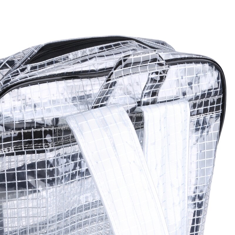 Антистатический прозрачный рюкзак из ПВХ, сумка для инструментов инженера чистых помещений для компьютерных инструментов, Прямая