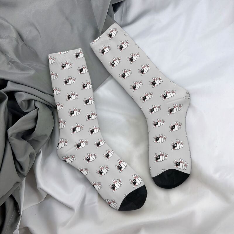 Носки в стиле боулинг, высококачественные чулки в стиле Харадзюку, всесезонные длинные носки, аксессуары для мужчин и женщин, подарок на день рождения