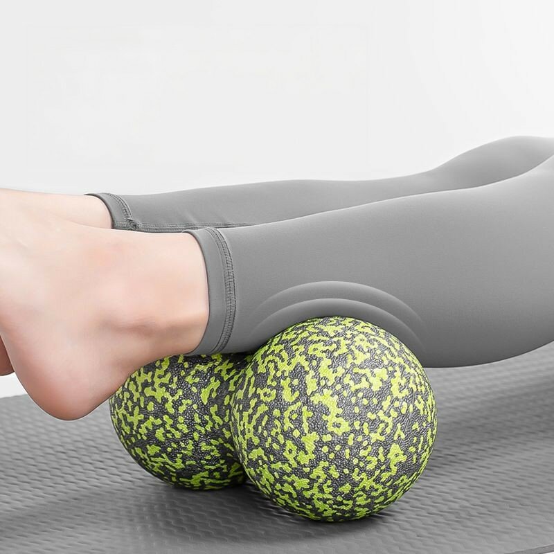 EPP bola pijat Yoga Gym untuk kebugaran latihan medis Fascia kacang Roller kembali kaki serviks tulang belakang rehabilitasi