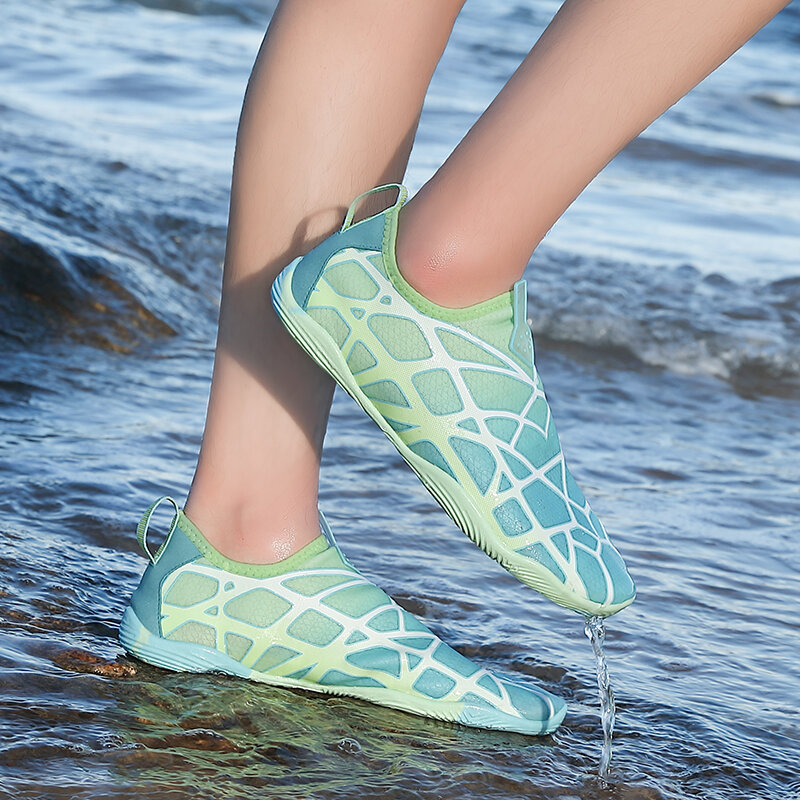 Nowy trend na zewnątrz buty wędkarskie męskie i damskie uniwersalne buty do pływania plażowe odporne na zarysowania buty do pływania