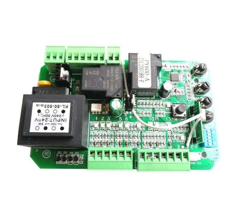 Placa de circuito inteligente de arranque suave, placa madre para motor de apertura de puerta corredera, AC120v, 230V, PY600acn, SL600, SL1500
