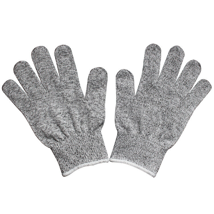 Перчатки HPPE для защиты от порезов, класс 5, износостойкие защитные перчатки для сада, для кухонных строительных площадок
