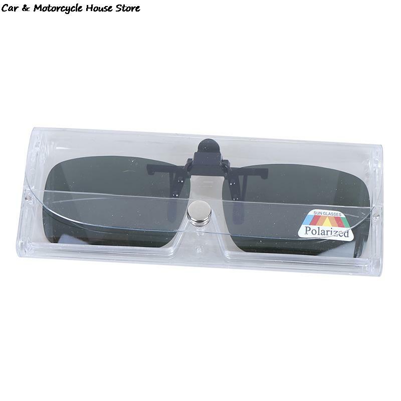 Поляризованные солнцезащитные очки для вождения с клипсой дневного и ночного видения