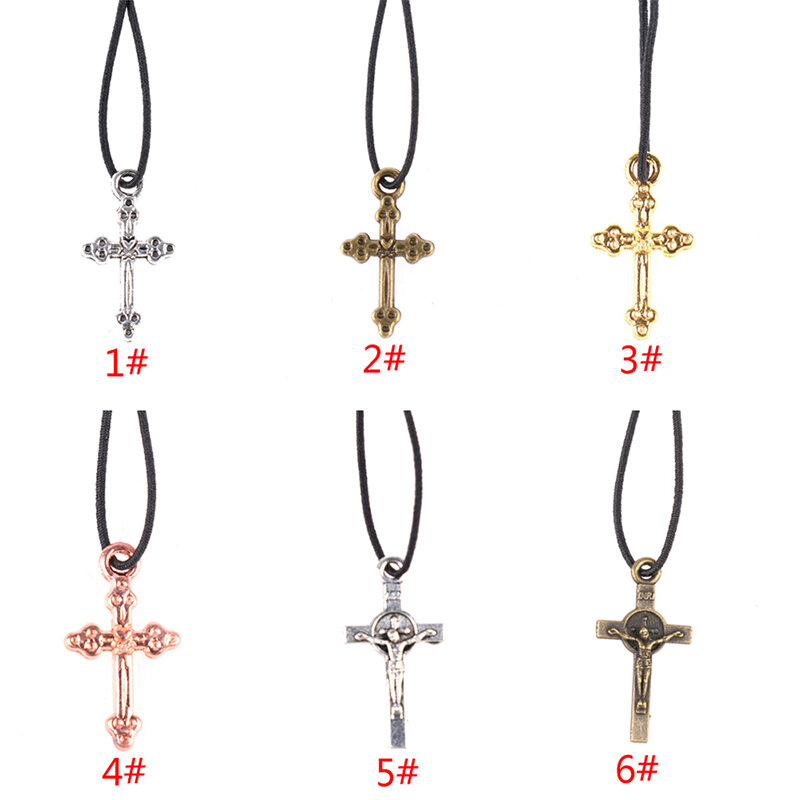 1:6 Doll Cross Necklace Dollhouse Metal Necklace 30CM Doll Wear Jewelry Decorate Toy Inches Action Figures Accessories