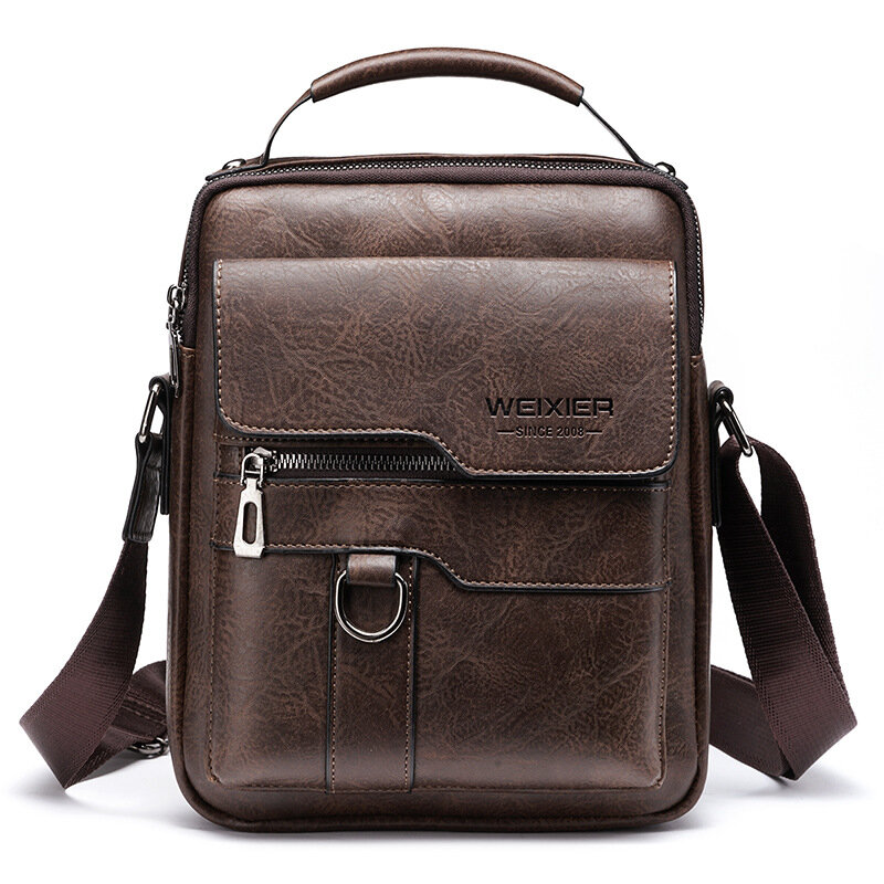 Casual Men Shoulder Bag Vintage Crossbody Bags High Quality Male Bag Leather Handbag Men Messenger Bags