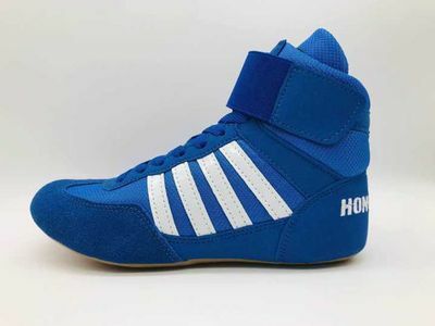 Chaussures de boxe à semelle extérieure en caoutchouc pour hommes et femmes, chaussures de lutte respirantes, chaussures Worcestershire Gelling pour enfants