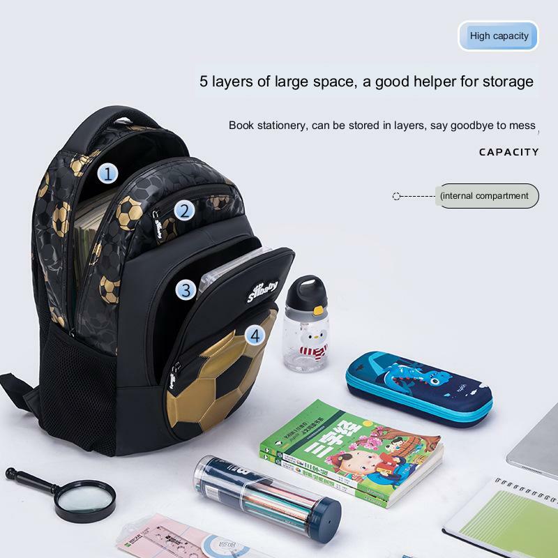 Рюкзак для мальчиков-подростков, детский школьный ранец с рисунком аниме, дорожные школьные ранцы