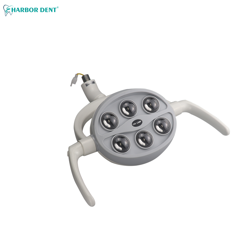 Stomatologiczne LED operacja indukcji jamy ustnej zimne światło bezcieniowe do obsługi fotela stomatologicznego oświetleniowa lampa LED narzędzia stomatologiczne