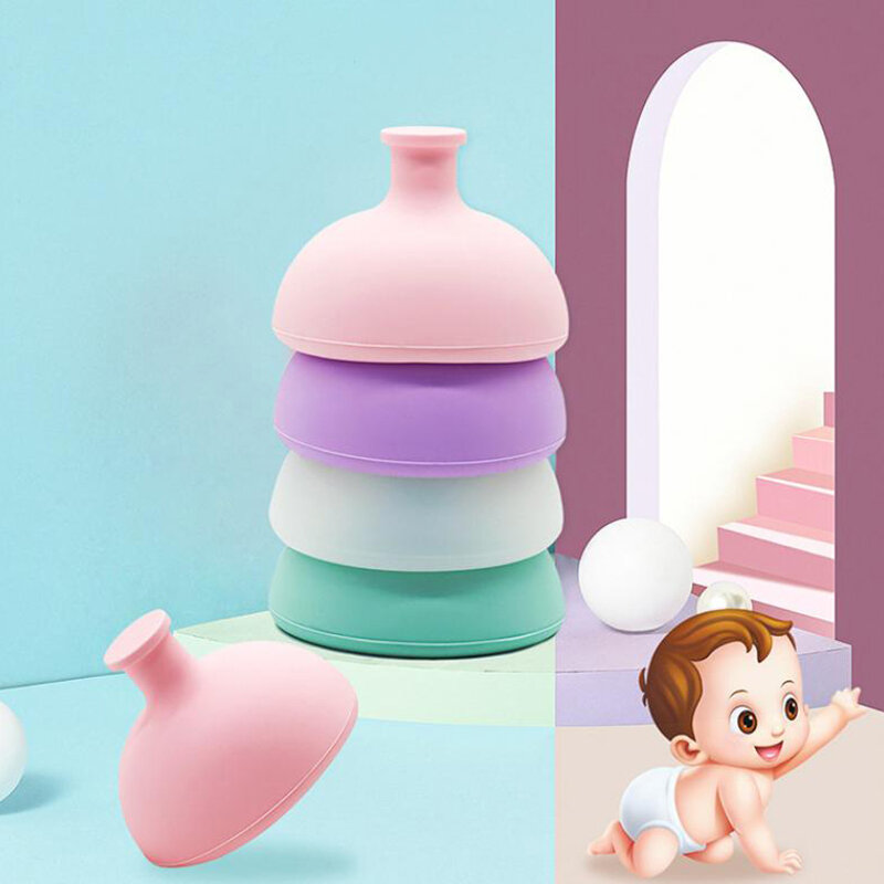 Sputum Cup Baby Belch Cup Household Sputum Suction Back Children's Silicone Palm Chest Percussion Cup Helps To Break Up Mucus