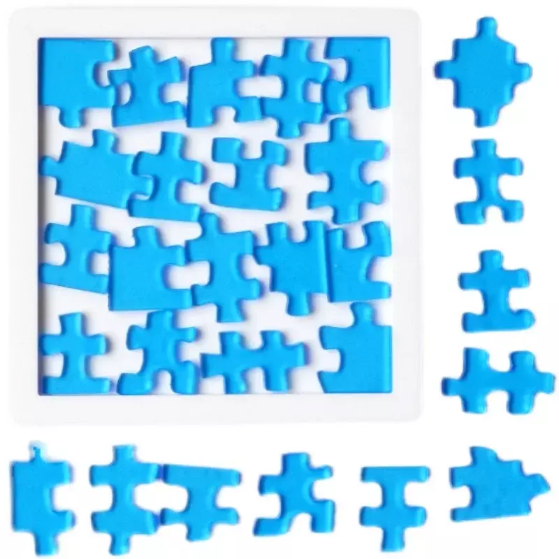 Puzzle 29 Yuan sepuluh-tingkat transparan indah teka-teki dua sisi otak tinggi kesulitan dewasa pengurang tekanan pesta