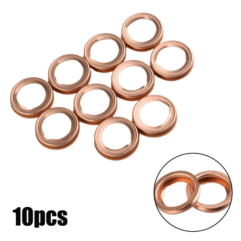 Brand New Washer Gasket 11026-JA00A Oil Drain Replacement 10PCS 11026-01M02 Accessories High Reliability Metal