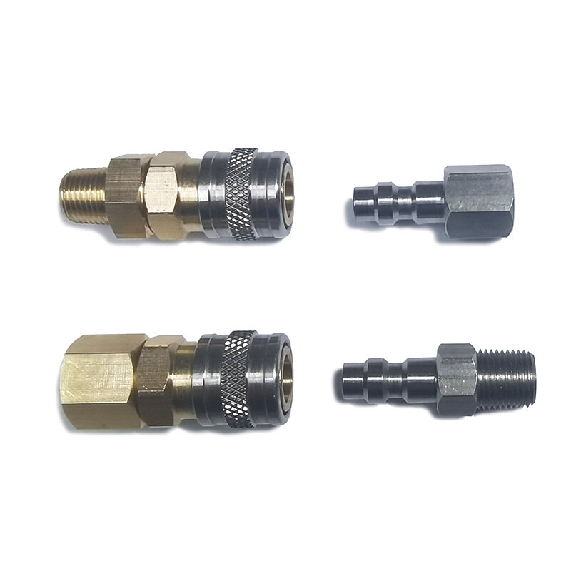 New American Standard Foster Quick Disconnect Stainless Steel Male Plug 22-2 Or 23-2 Female Coupler 2202 Or 2302 1/8 Npt thread