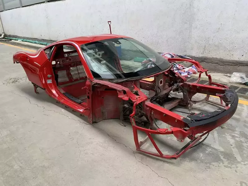 Original segunda mão Car Body Shell para Ferrari F458, esqueleto do veículo