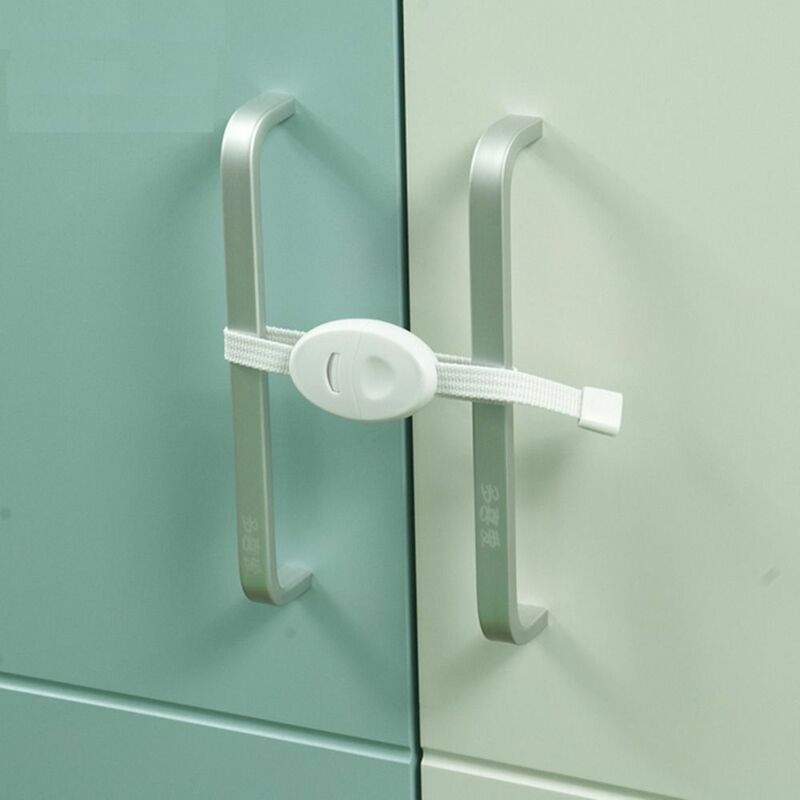 4Pcs/set Toddlers Infant Drawer Cabinet Security Protection Anti-pinch Door Lock Door Interlocks