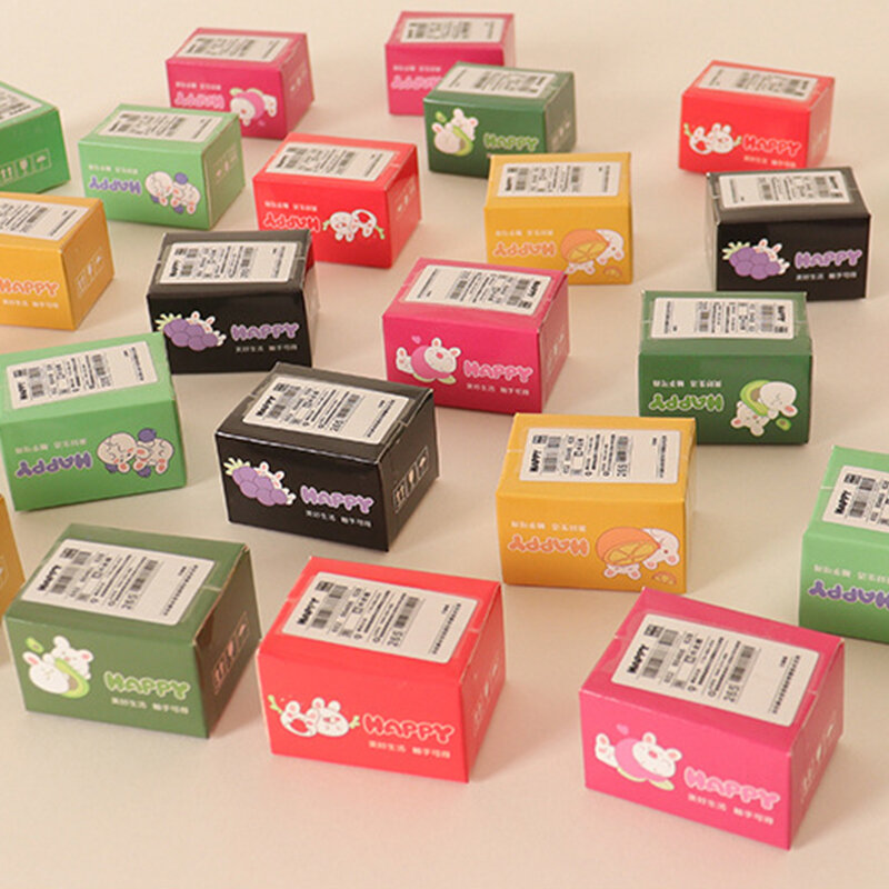 5 pezzi/1Set Mini scatola di cartone Express in miniatura Express Box Decor Toy Doll House Decor