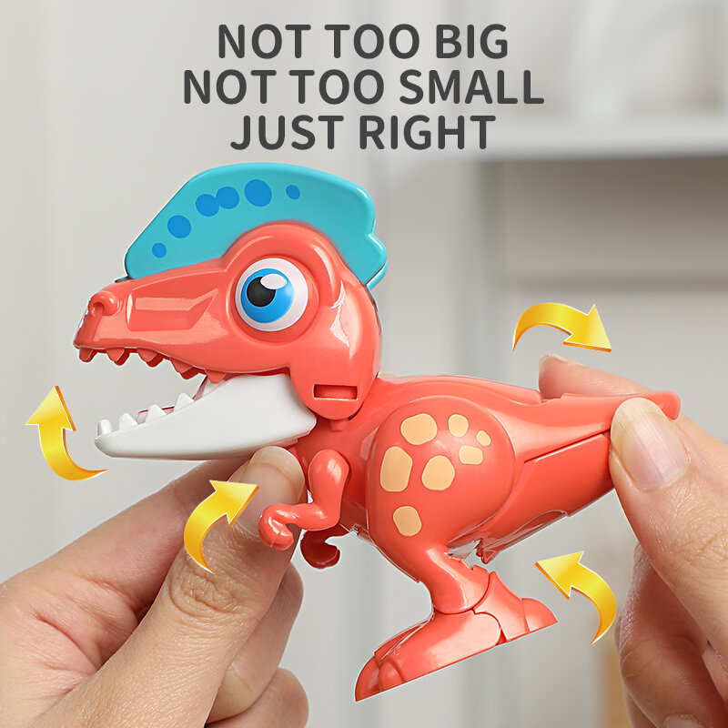 909 Mecha dinozaur transformowalny tryb robota Dino transformacja tryb dinozaura mały uroczy zabawki zabawki na palec zabawki dekompresyjne chłopiec prezent