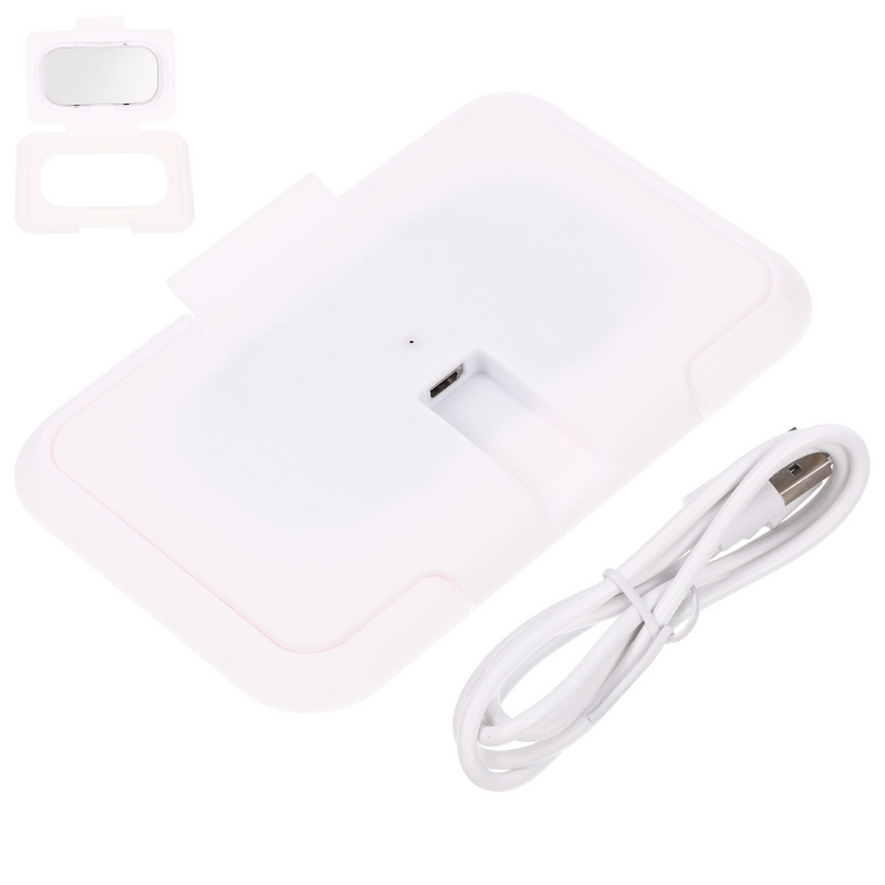 Chauffe-lingette USB portable pour bébé, support de lingette, chauffe-tissu, voyage