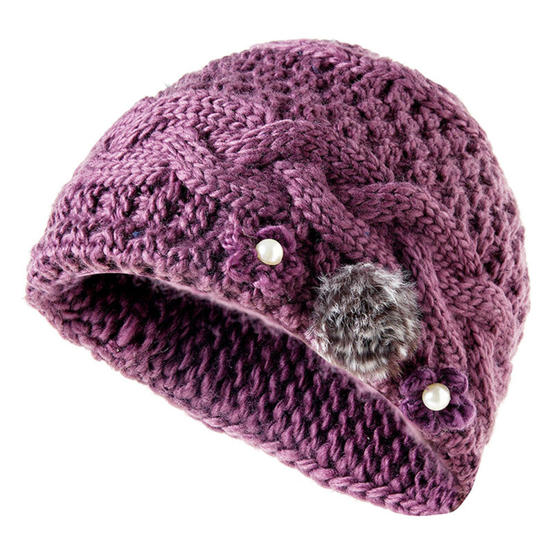 Женская зимняя вязаная шапка и шарф, теплая дышащая шапка из кораллового флиса, подарок для бабушки, утепленная плюшевая шапка, 2022