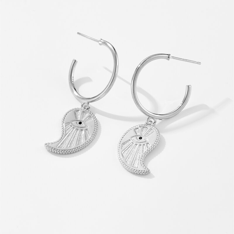 VEWANT Women 100% 925 Piercing argento nuovo orecchino orecchino a goccia 2024 Trend Fine Fashion regalo di compleanno gioielli per feste
