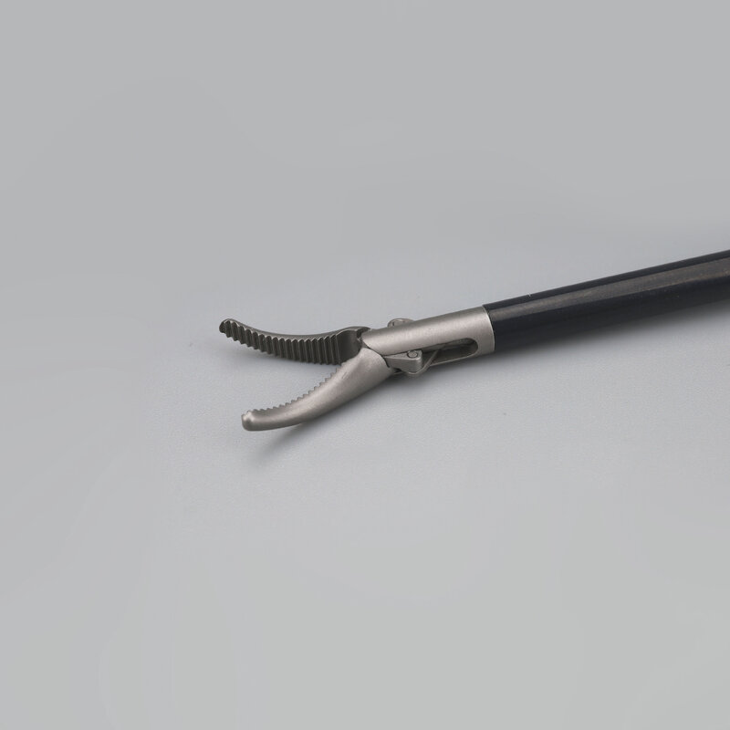 Instrumentos simuladores laparoscópicos, Suporte de agulha, Fórceps dissecantes descartáveis, Tesoura para treinamento