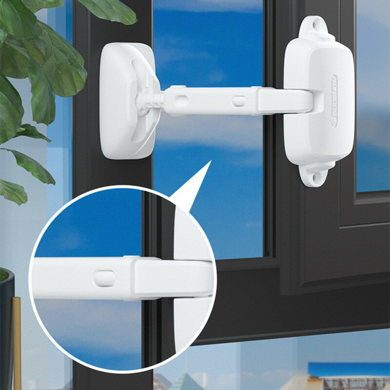 Window safety lock Child window limiter Baby and pet anti opening window lock anti falling artifact
