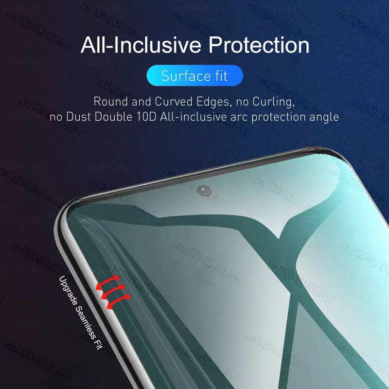 Película de hidrogel para Xiaomi 12T, 11T, 12S, 13 Pro, 12X, 11 Ultra, 9T, 8, 10, 12, 11 Lite, 5G NE, protectores de pantalla en Black Shark 4, 5 Pro, 3 unidades