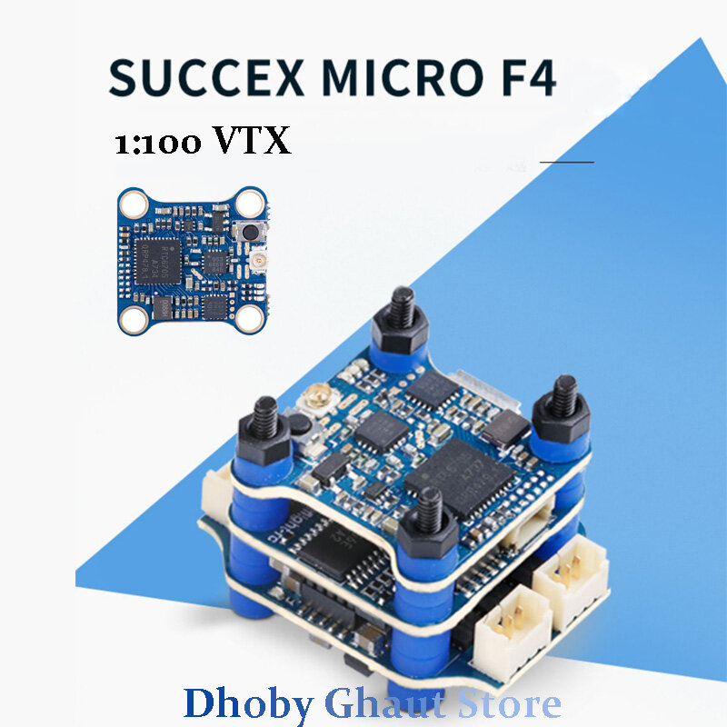 SucceX Micro F4 flight control/12A ESC/VTX Flying Traverser OSD Model Aircraft Accessories Parts Components image transmission