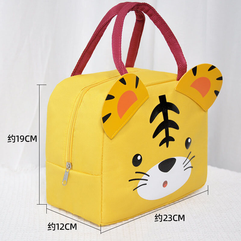 Functional Pattern Cooler Lunch Box Portable Insulated Oxford Lunch Bag Thermal Food Picnic Lunch Bags For Women Kids