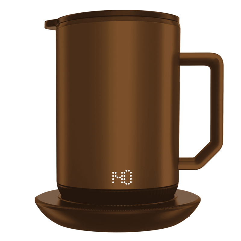 Ioncup & Lade Untersetzer, 12oz. Selbst heizende Kaffeetasse aus Edelstahl mit Deckel 3.5 "x 3.5" x 5"