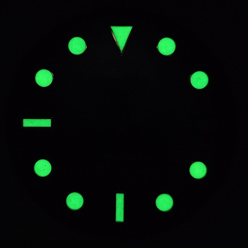 28.5mm NH35 dial retro dial S dial green luminated dial suitable for NH35 NH36 movement watch accessories