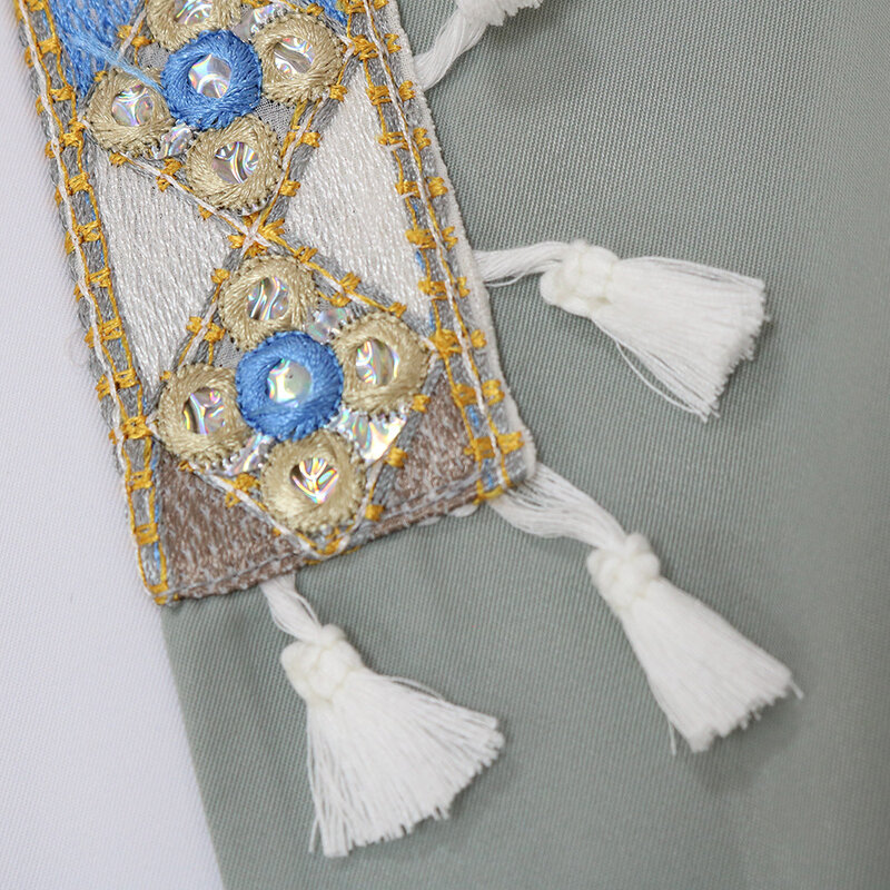 Wepbel – Abaya avec ruban ouvert pour femmes, Robe musulmane décontractée, Cardigan, Kimono, pour Ramadan, Kaftan, vêtements islamiques
