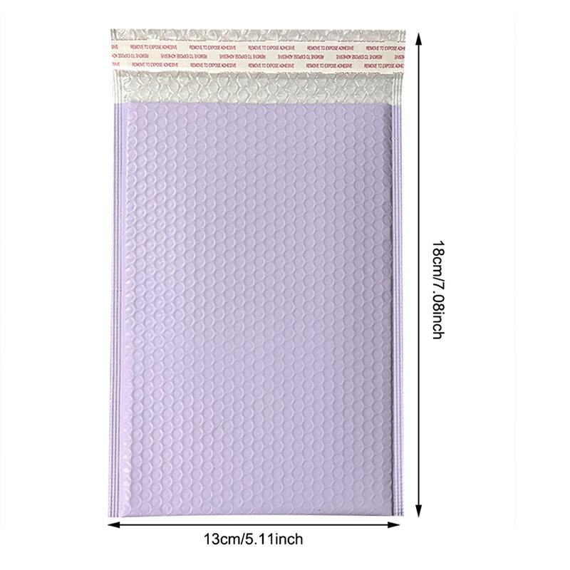 10pcs Bubble Mailers Purple Polyester Bubble Mailer Self Seal Padded Envelopes Gift Bags Packaging Envelope Bags For Book