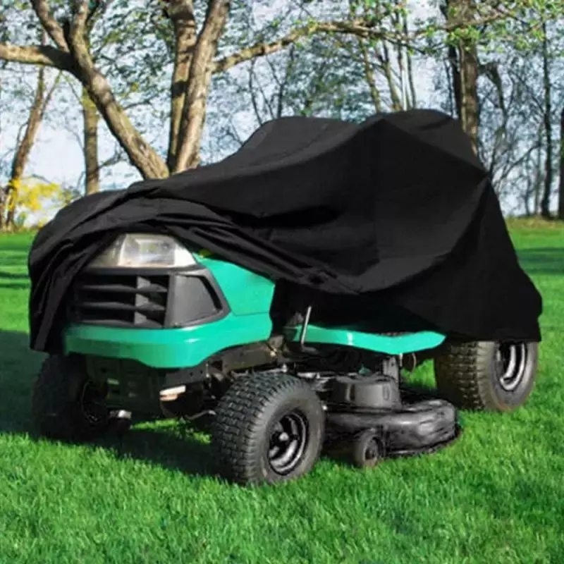 Penutup ATV & UTV 210D kain Oxford tahan air sekop pemotong rumput penutup pelindung UV untuk daun jatuh