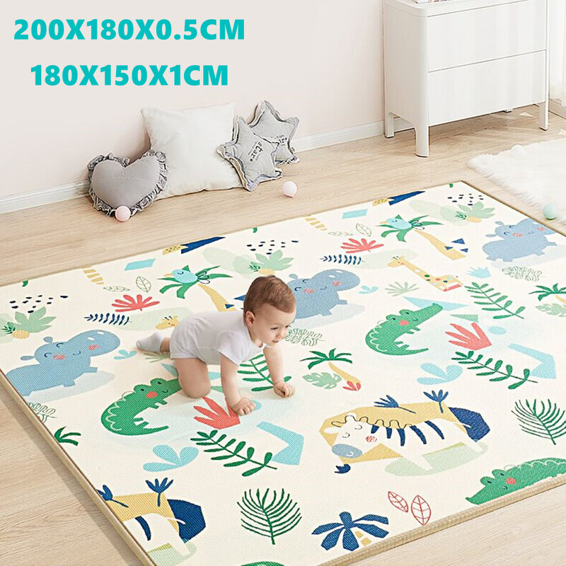 1cm xpe milieuvriendelijke dikke baby kruipen speelmatten opvouwbare mat tapijt speelmat voor kinderen veiligheid mat kleed speelmat speelmat
