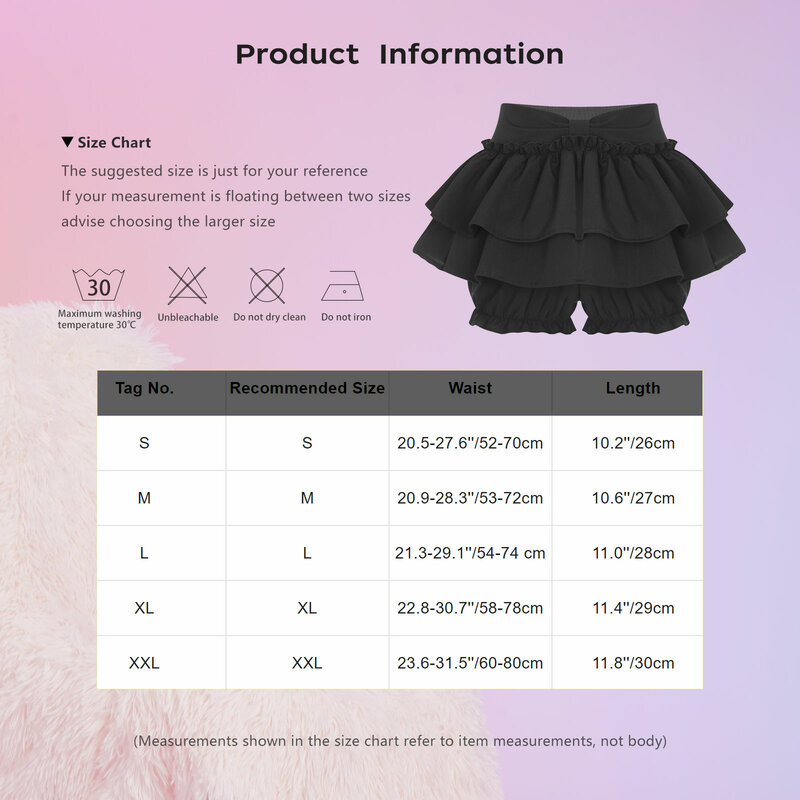 Womens High Waist Tiered Skirt for Ballet Dancing Elastic Ruched Waist Ruffled Mini Skirt with Safety Shorts Stylish Street Wear