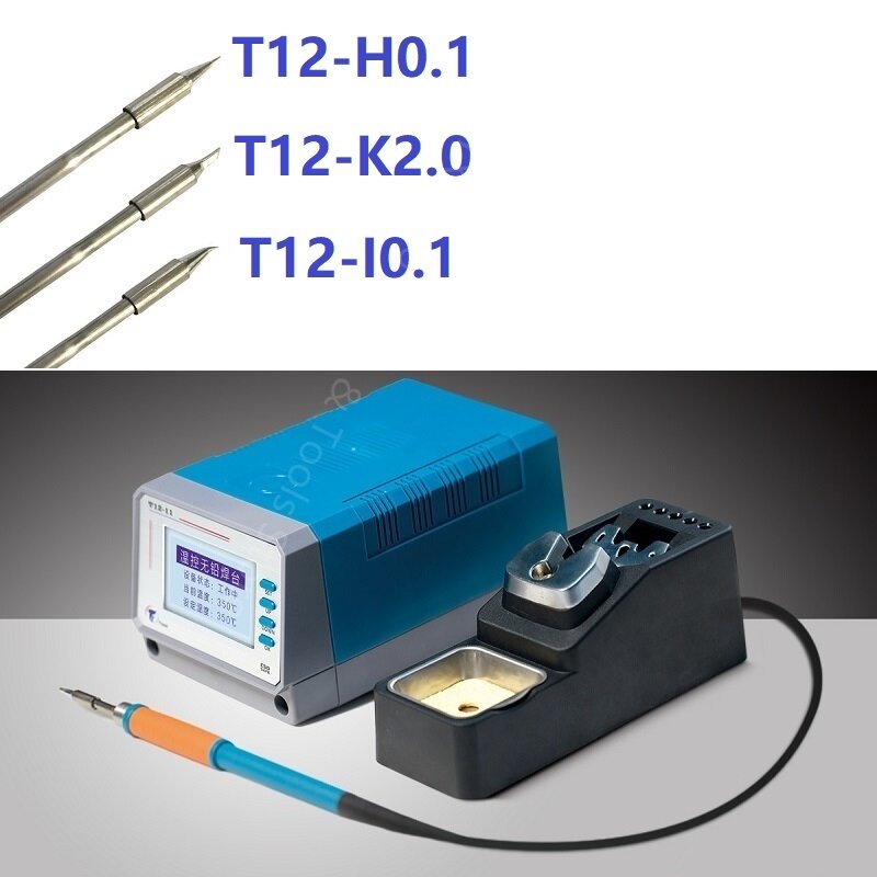 Tuoer TOOR  T12-11 Solder Iron Tips T12-K2.5/K3.5/I0.3/I0.1/H0.1/H0.3 Replace Lead-free Head for Toor T12 11 Soldering Station