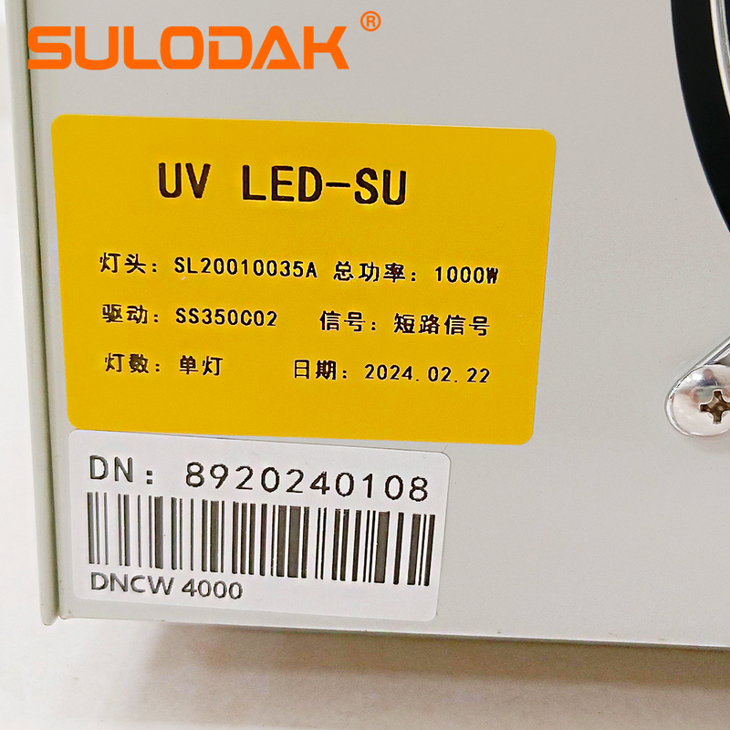 1000W UV LED Curing Lamp 200*100mm UV Printer Light Lamp Water tank For Ricoh 3-row G4/G5/G6 Konica Kyocera Printhead Sprinkler