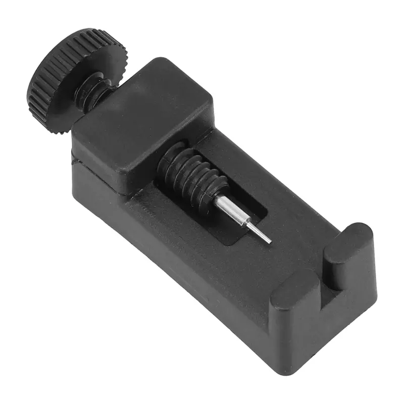 Watch Link Belt Remover Black/Silver Durable Hand Tools Pin Remover Plastic+Metal Tools Watch Repair 1Pcs Adjustable